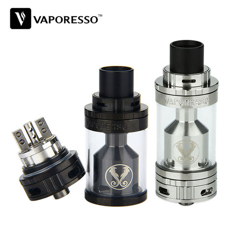Original Vaporesso Gemini RTA Mega Tank 4ml HugeTank Capacity 25mm Diameter Easier To Build Gemini RTA Mega Tank E-cig Vape Tank