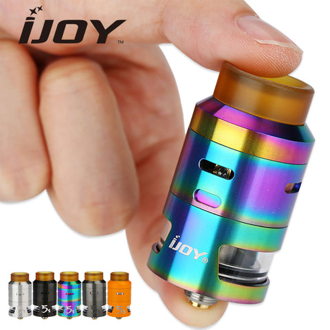 Original IJOY RDTA 5S Tank 2.6ml Capacity 24mm Top Filling & Airflow Control