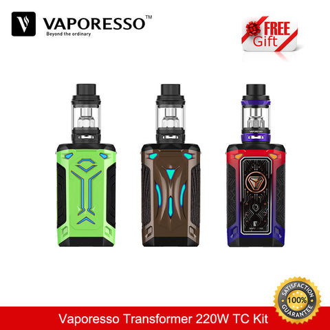 cigarette electroniqu Vaporesso Switcher 220W TC Box Mod Kit with NRG Sub Ohm Tank