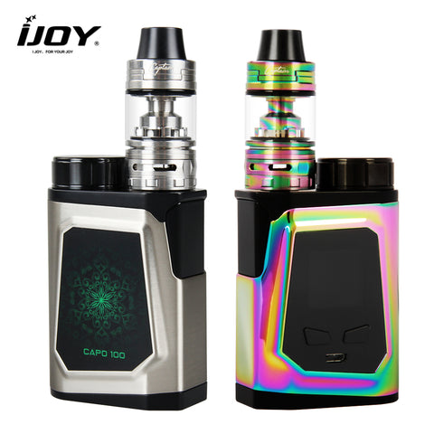 Original Electronic Cigarette Kits IJOY 100W Box Mod with 3750mAh Battery