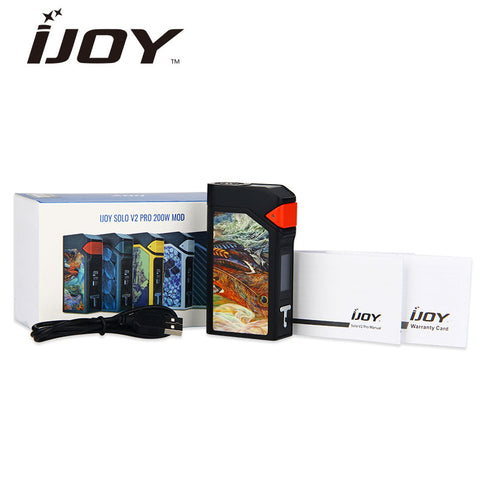 Original IJOY Solo V2 PRO 200W MOD Firmware Upgradeable 200W