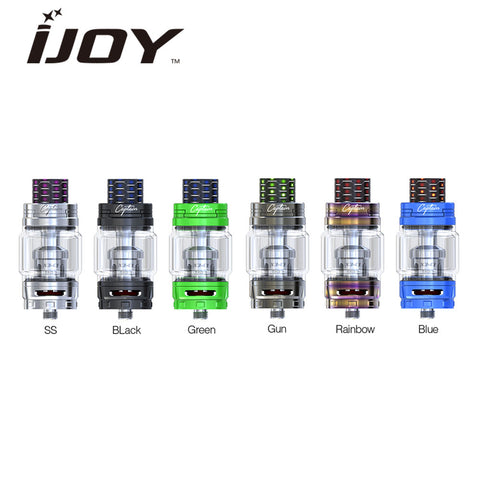 Original IJOY Captain X3 Subohm Tank w/ 8ml Huge Capacity & Unique 810
