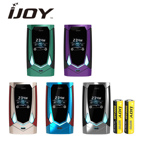 Original IJOY Avenger 270 234W English Voice Control TC Box MOD with 6000mAh