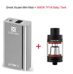 Smok vaping vapes Electronic cigarettes kit Xcube mini vape mod with tfv8 baby vaporizer tfv12 prince atomizer Tfv4 mini tank