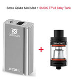 Smok vaping vapes Electronic cigarettes kit Xcube mini vape mod with tfv8 baby vaporizer tfv12 prince atomizer Tfv4 mini tank