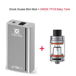 Smok vaping vapes Electronic cigarettes kit Xcube mini vape mod with tfv8 baby vaporizer tfv12 prince atomizer Tfv4 mini tank