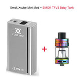 Smok vaping vapes Electronic cigarettes kit Xcube mini vape mod with tfv8 baby vaporizer tfv12 prince atomizer Tfv4 mini tank