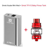 Smok vaping vapes Electronic cigarettes kit Xcube mini vape mod with tfv8 baby vaporizer tfv12 prince atomizer Tfv4 mini tank