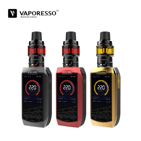 Electronic Cigarette Vaporesso Polar 220W Vape Kit 6.5ML Cascade Baby SE Tank