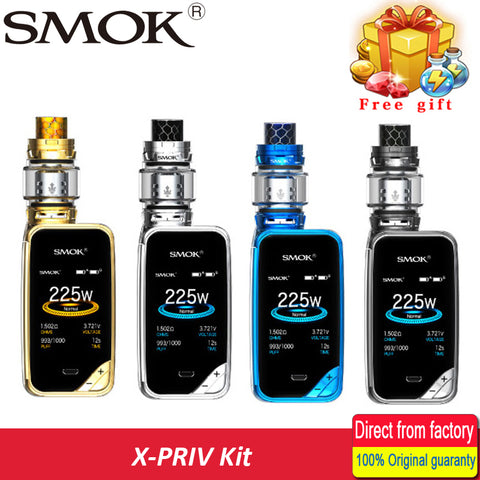 100%Original SMOK X-PRIV Kit with 8ml TFV12 Prince Tank Vaporizer 225W X PRIV Mod