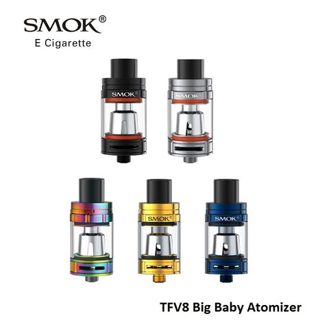 Original Smok TFV8 Big Baby 5ml atomizer Vape Tank E Cigarette TFV8 Big Baby