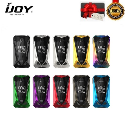 Original IJOY Diamond Mini Mod 225W Millisecond Fire 18650 Box Mods fit Diamond