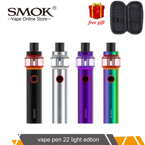 Original Smok Vape Pen 22 Light Edition 1650mAh Battery 4ml Atomizer Vape Pen