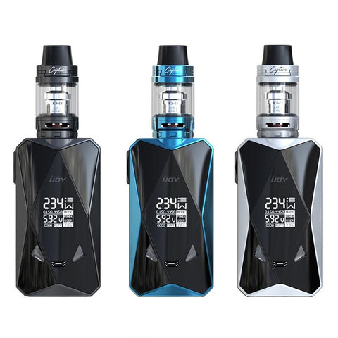 IJOY Diamond PD270 Kit dual 20700 box mod with 4ml Captain X3S Subohm Tank