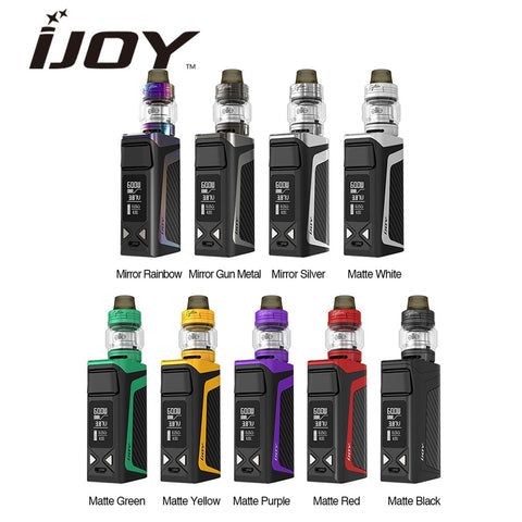 Original 60W IJOY ELITE Mini Kit 2ml/3ml Tank 3 in 1 Kit with Subohm & RTA