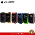 Vaporesso Polar 220W TC Box Mod Vape fit for Cascade Baby SE Tank Vaper 18650 Eletronic Hookah Vaporizer E-Cigarettes In Stock